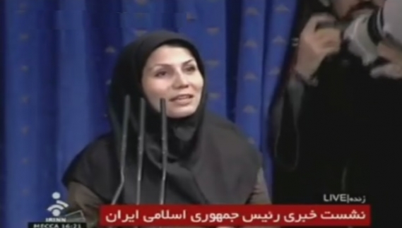 سئوال جنجالی خبرنگار از احمدی نژاد 