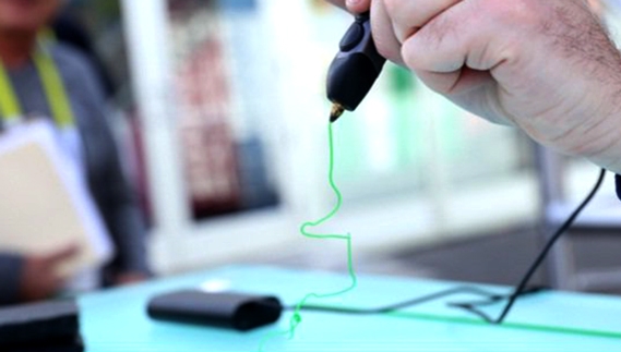 قلم حرفه ای جدید 3Doodler که قادر به چاپ چوب و فلز است قلم حرفه ای جدید 3Doodler که قادر به چاپ چوب و فلز است